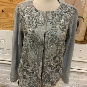 Chicos Sequins Blaser